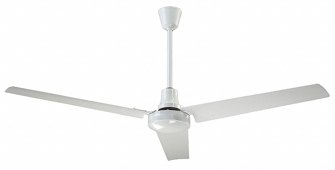 A ceiling fan adds function and beauty to a space. CANARM Standard-Duty Indoor/Outdoor Industrial Ceiling Fan