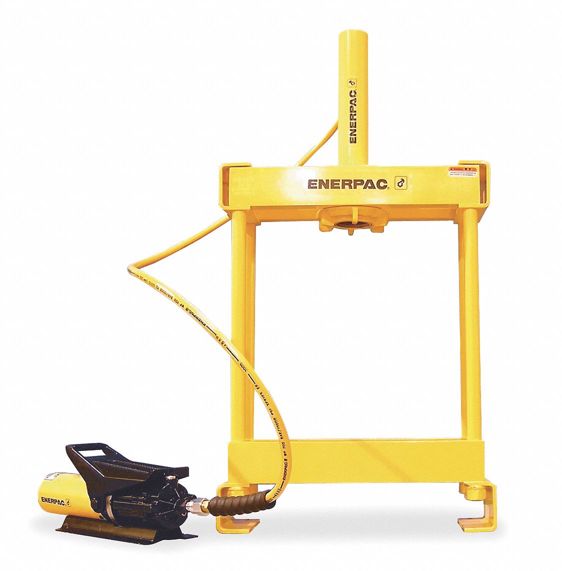All our benches are made to order. ENERPAC Hydraulic Press, Pump Type Air, Frame Type Bench