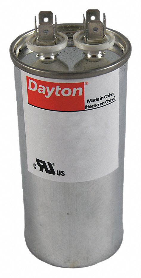 Motor Run Capacitor 6 Mfd 370v Rnd