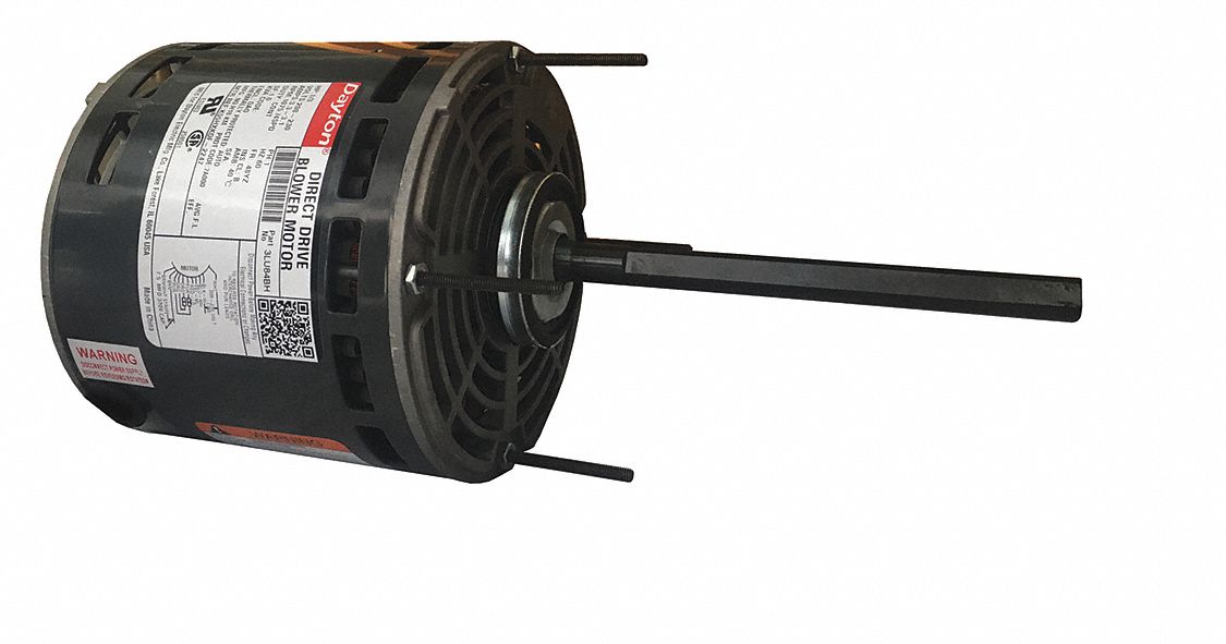 1 2 Hp Direct Drive Blower Motor Permanent Split Capacitor 1075 Nameplate Rpm 208 230 Voltage