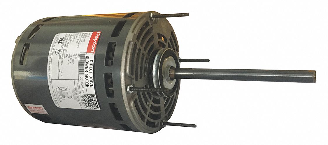 1 Hp Direct Drive Blower Motor Permanent Split Capacitor 1075 Nameplate Rpm 115 Voltage