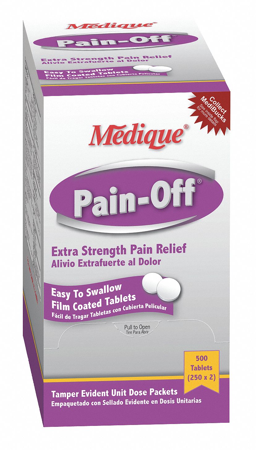 Medique pain relief, tablet, 250 x 2, regular strength, aspirin