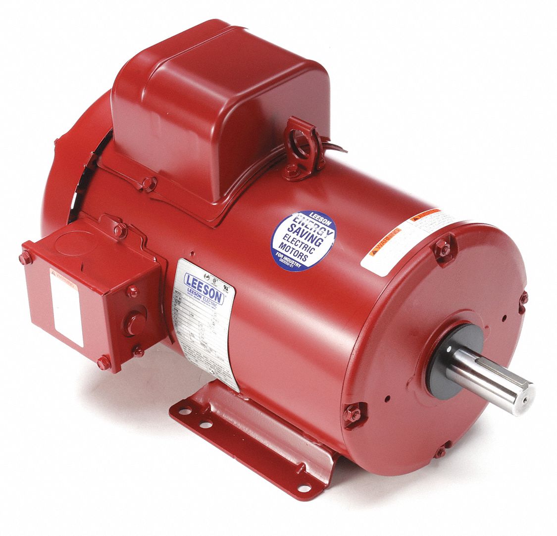 5 Hp High Torque Farm Duty Motor Capacitor Start Run 1740 Nameplate Rpm 230 Voltage Frame 184