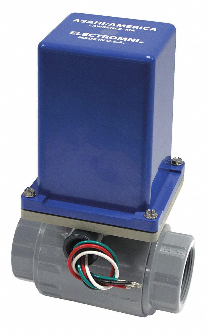 ASAHI, 2 in Pipe Size, Full, Electronically Activated Ball Valve -  49FA68|172016020 - Grainger