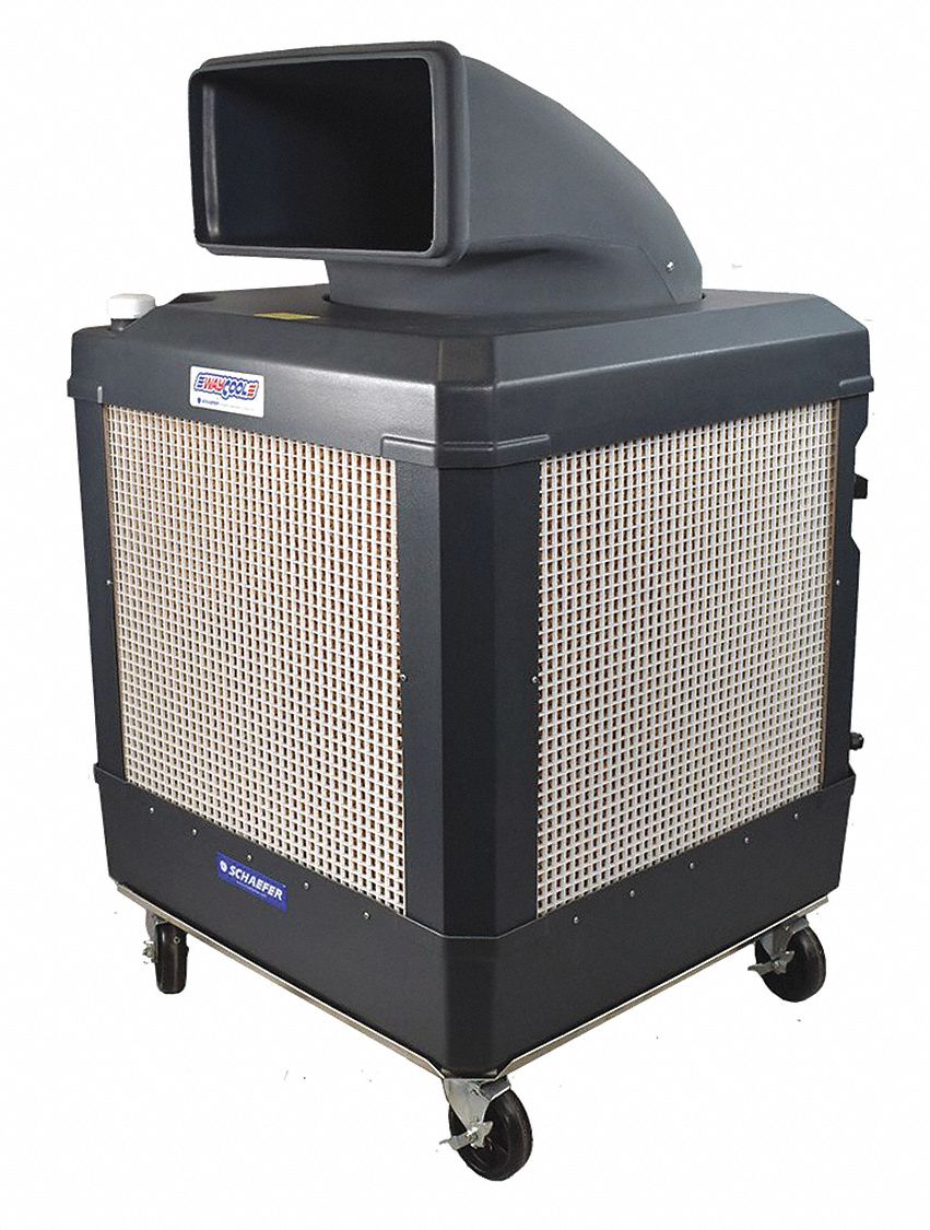 Today's air conditioner units are smart — they can be scheduled by apps, monitor indoor air quality, and let you know whe. WAYCOOL Portable Evaporative Cooler, 15 in Blade Diameter