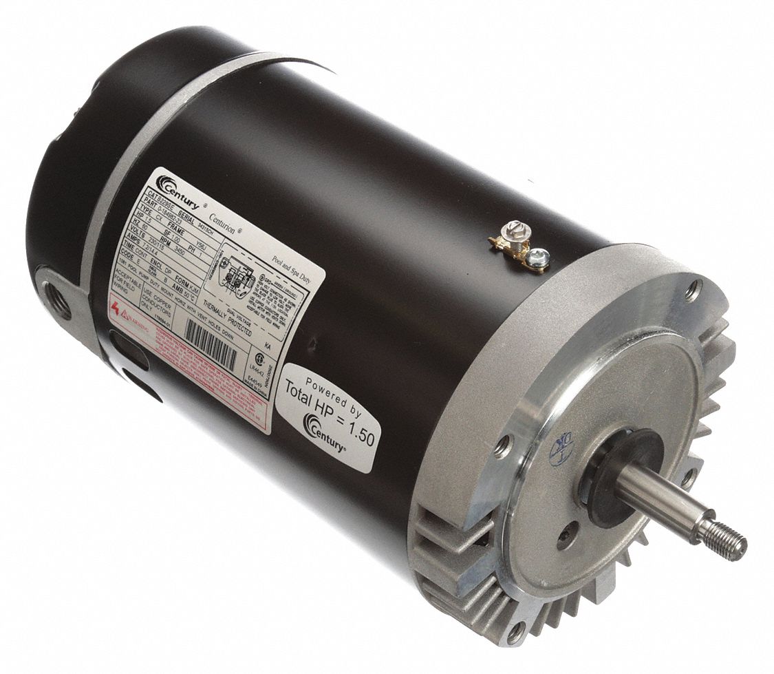 1 1 2 Hp Pool And Spa Pump Motor Permanent Split Capacitor 115 230v 56j Frame