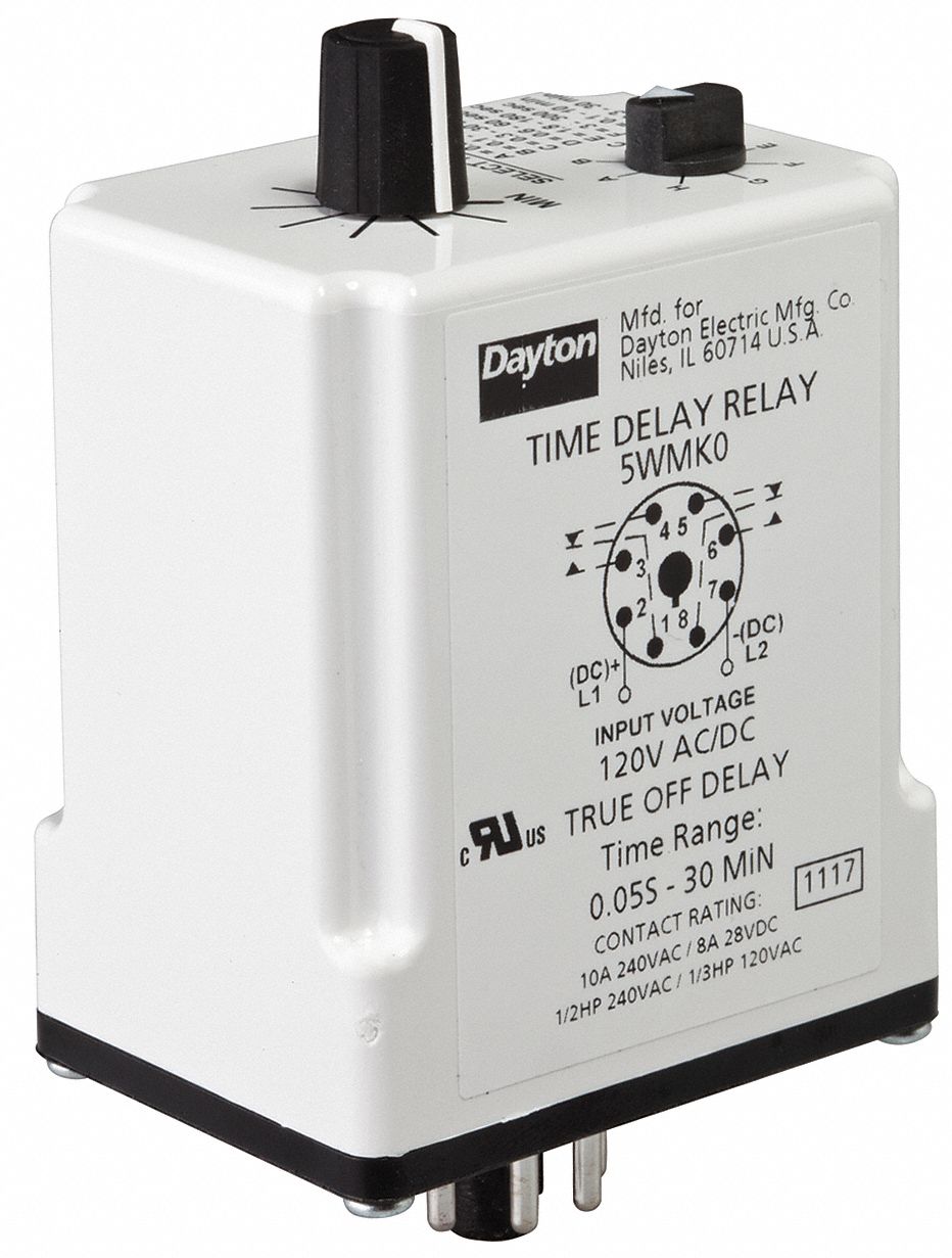 Dayton Off Delay Timer Wiring Diagram