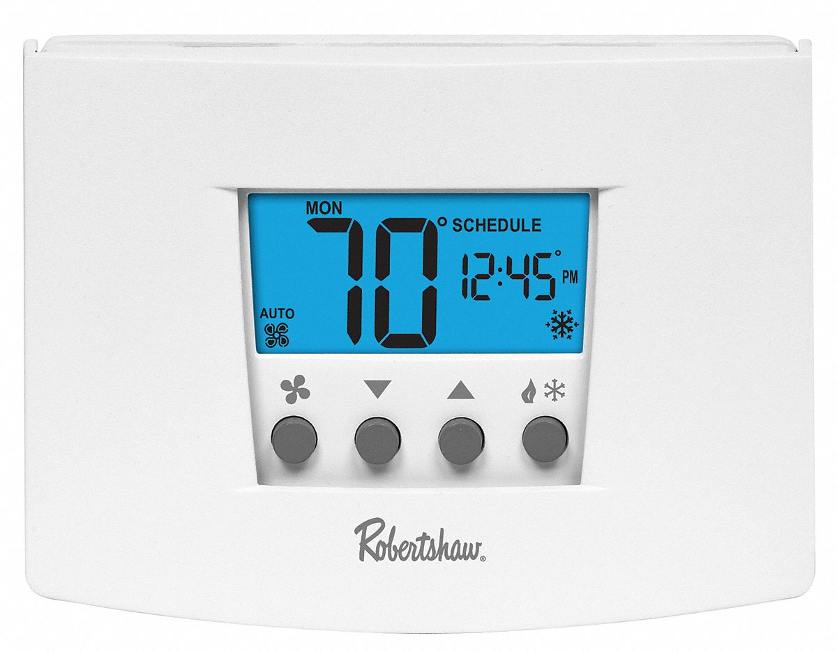 Robertshaw Low Voltage Thermostat Stages Cool 2 Stages