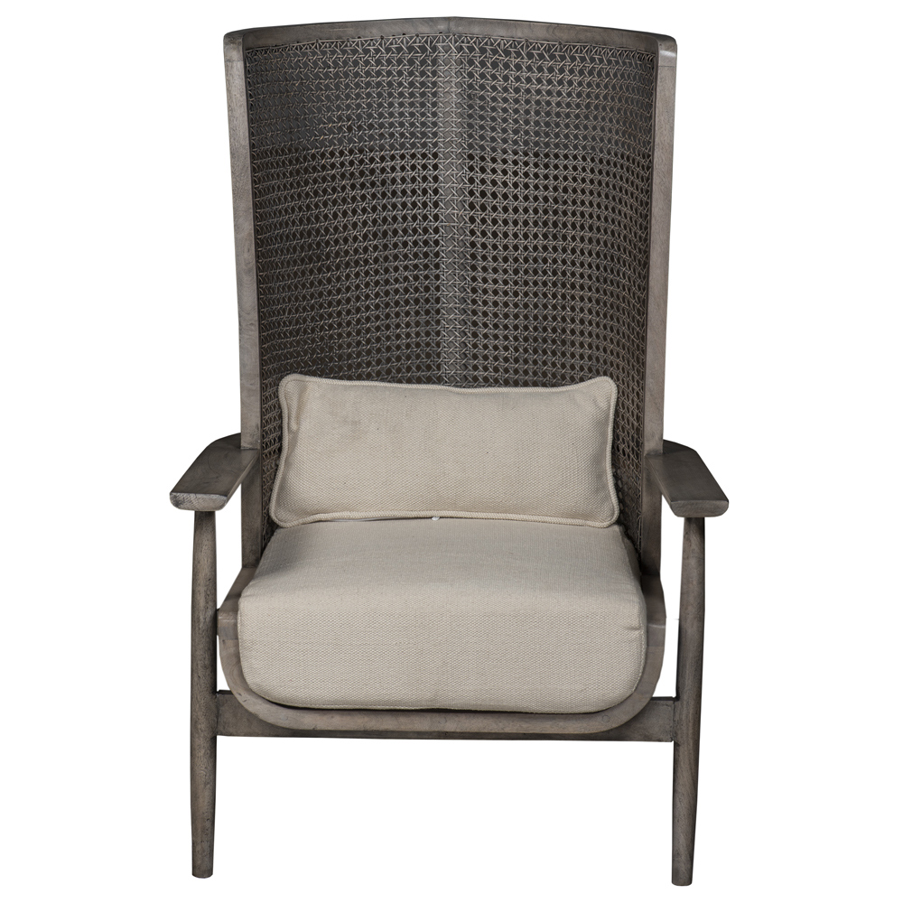 A beach chair or lounger can make that trip (or just about any. Naomi Coastal Beach White Cushion Weathered Grey Wood