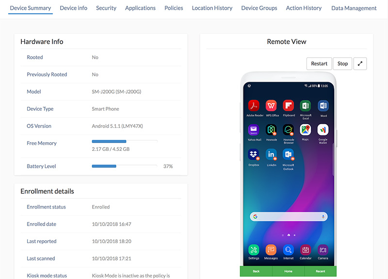 Mdm Remote Control Hexnode Mdm - Download Gorgeous Vintage Image | Retina