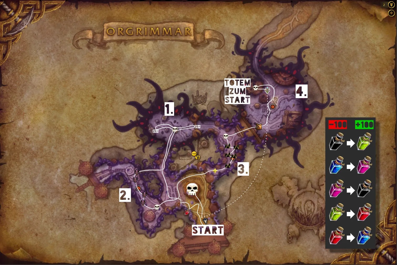 Best Route For The Horrific Vision Of Orgrimmar In Patch 11 1 5 Fast