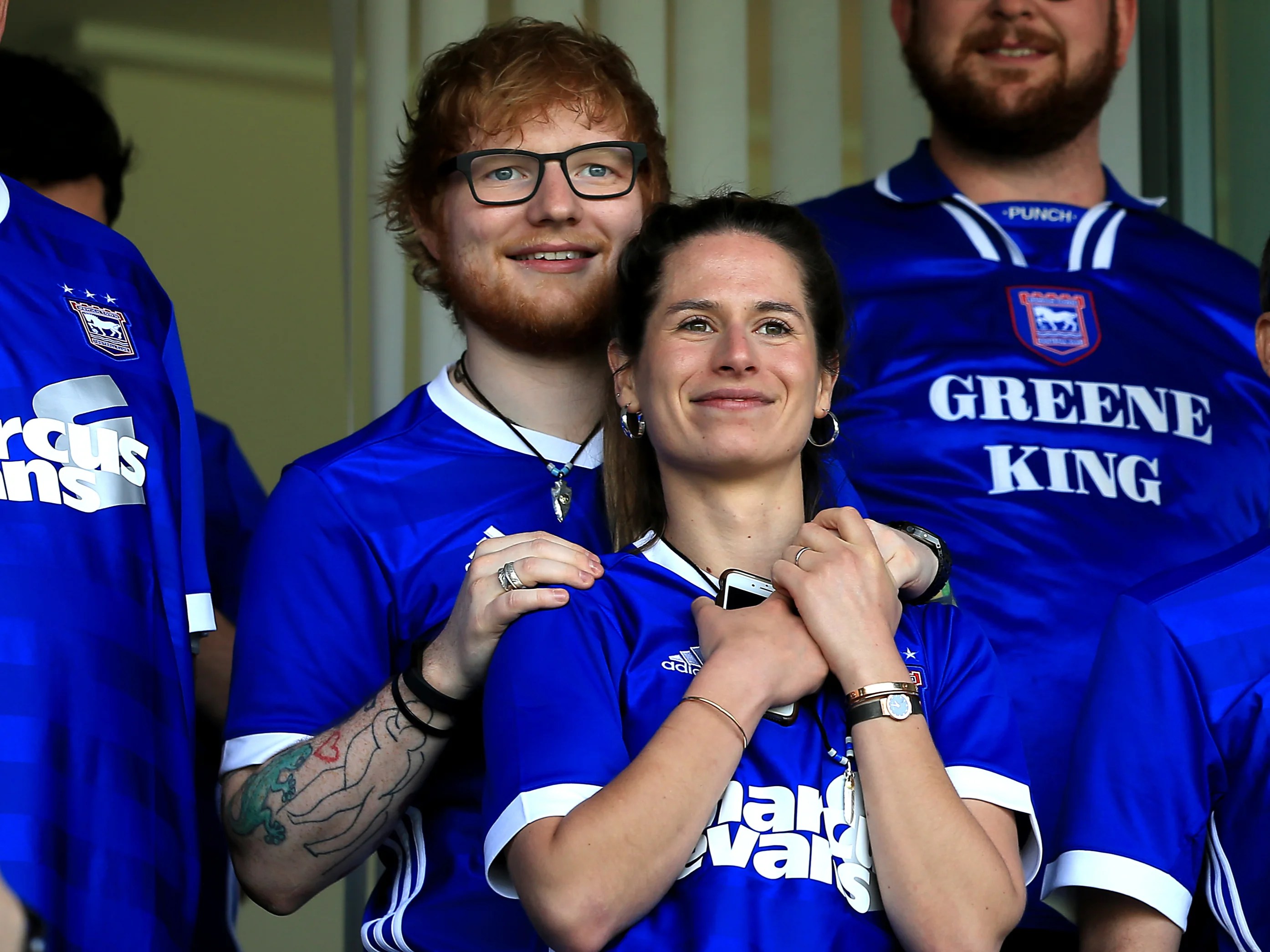 pics Ed Sheeran Football Sponsor reaction ed sheeran being announced as sponsor for ipswich town football club indy100