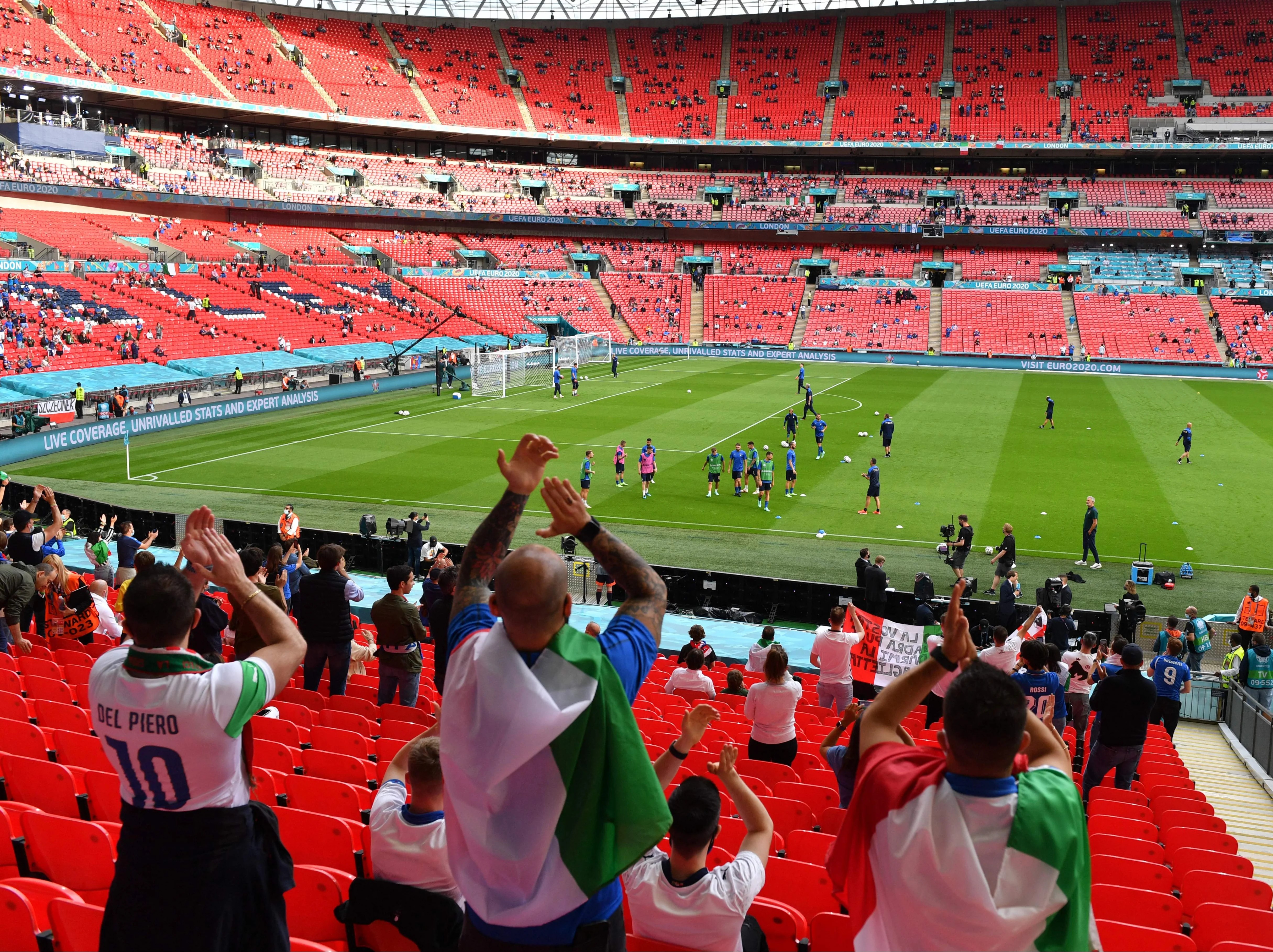 pic Wembley Stadium Capacity euro 2020 finals