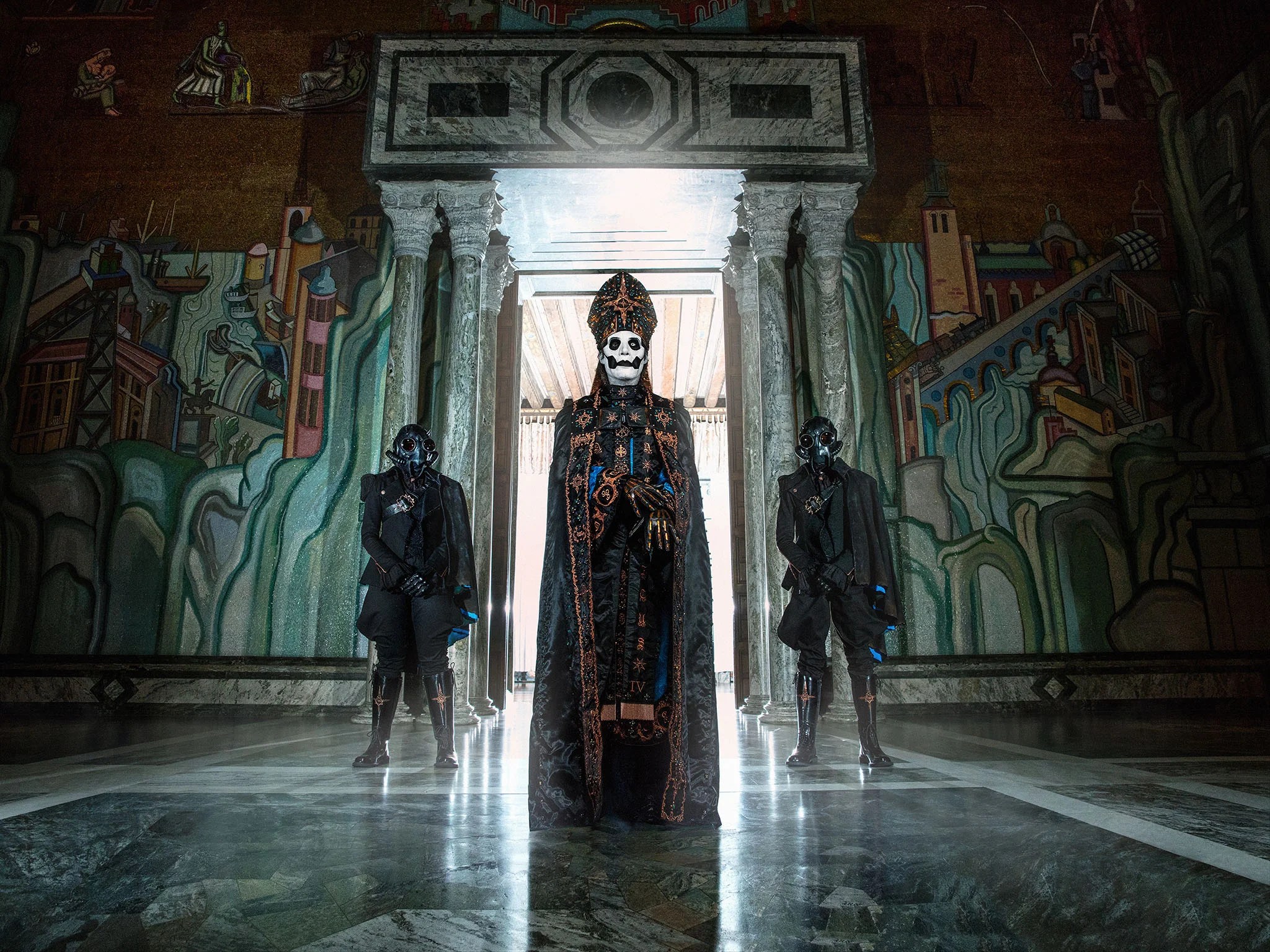 Papal regalia, on-stage rituals and razzle-dazzle rock’n’roll: why