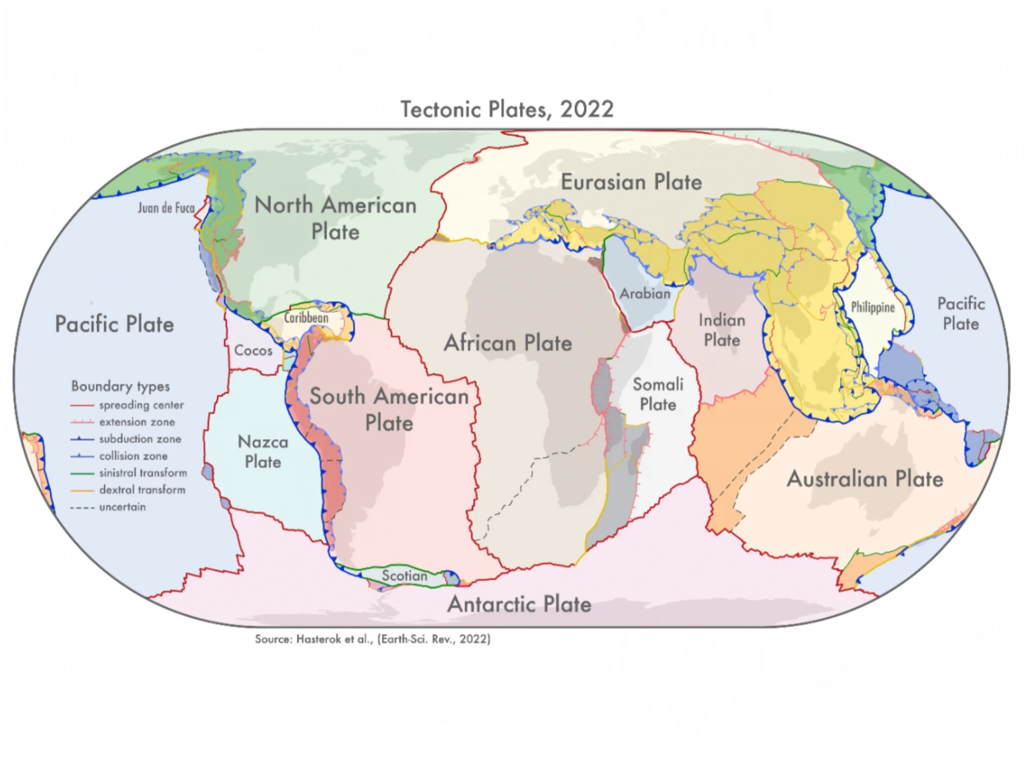 Plate Tectonics Map NewFile 3 