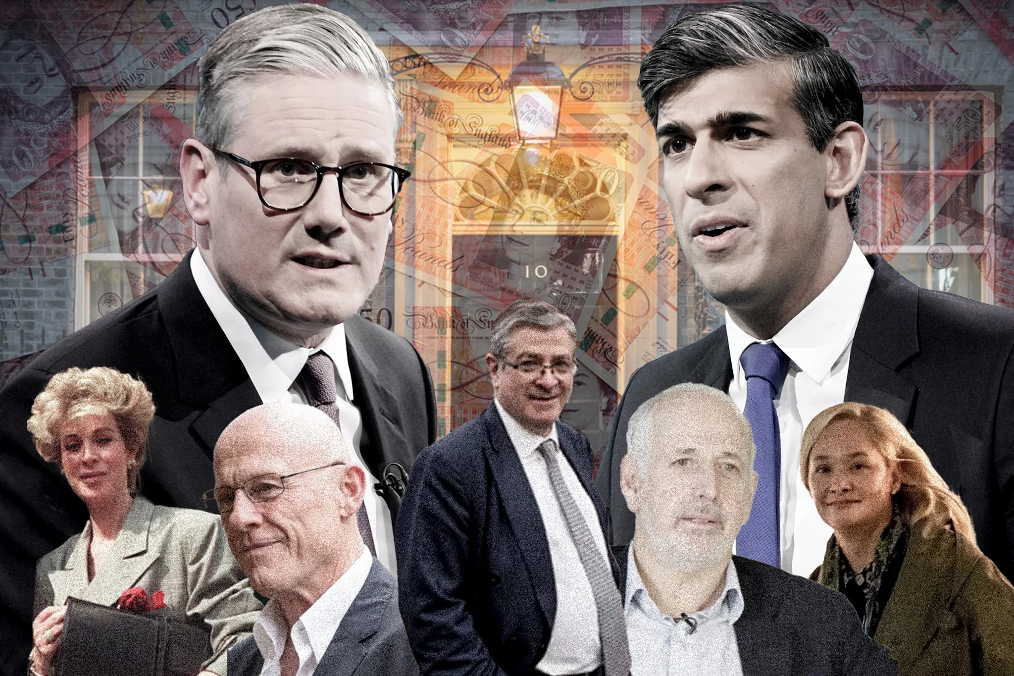 From supermarket heirs to entrepreneurs: The backers behind the upcoming election