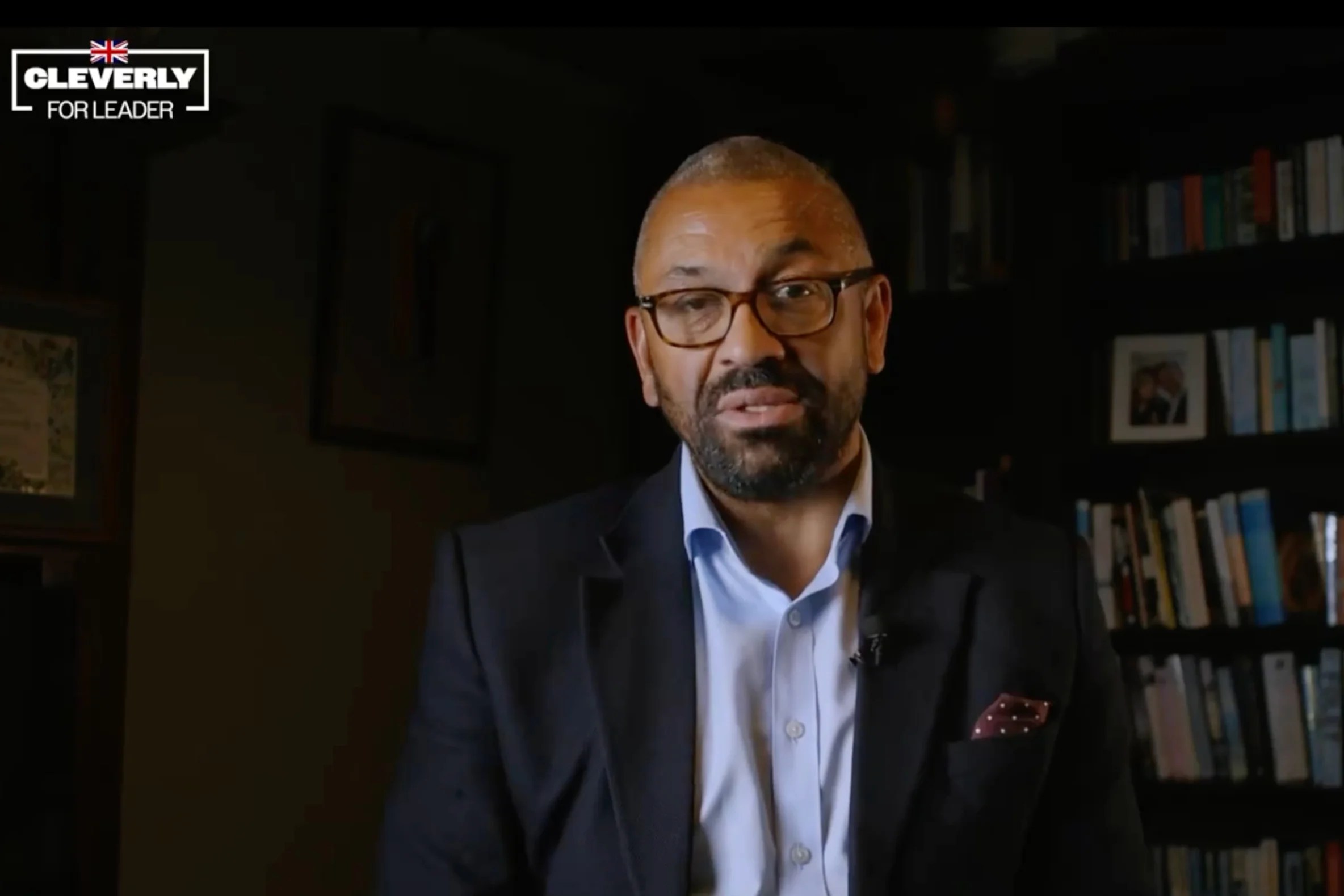 James Cleverly joins the competition to become the next leader of the Conservative Party