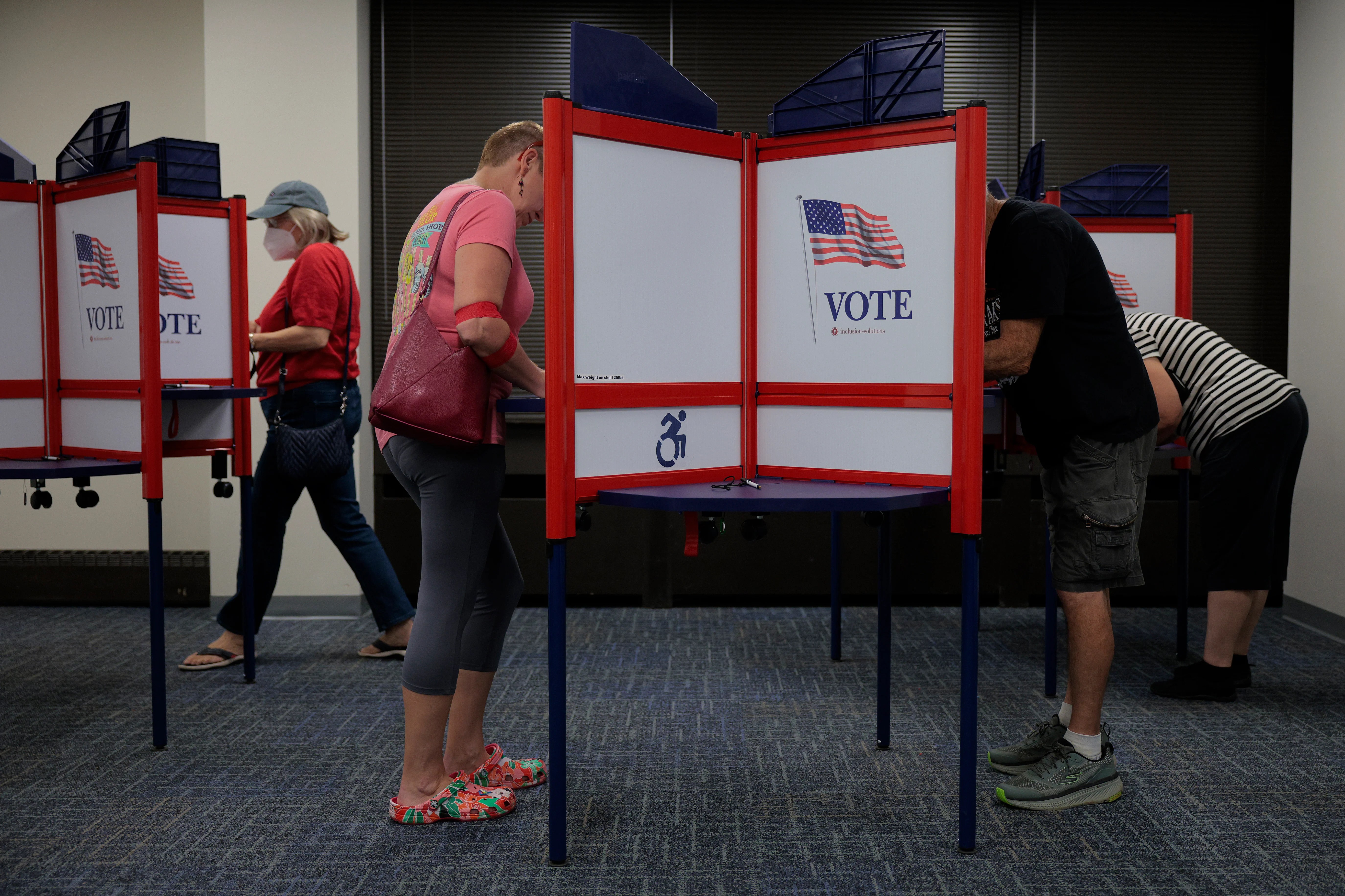 Justice Department sues states for voter info as fears grow GOP won’t let midterm losses stand