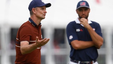 Justin Rose’s beating of USA’s alpha duo DeChambeau-Scheffler will go down in Ryder Cup history
