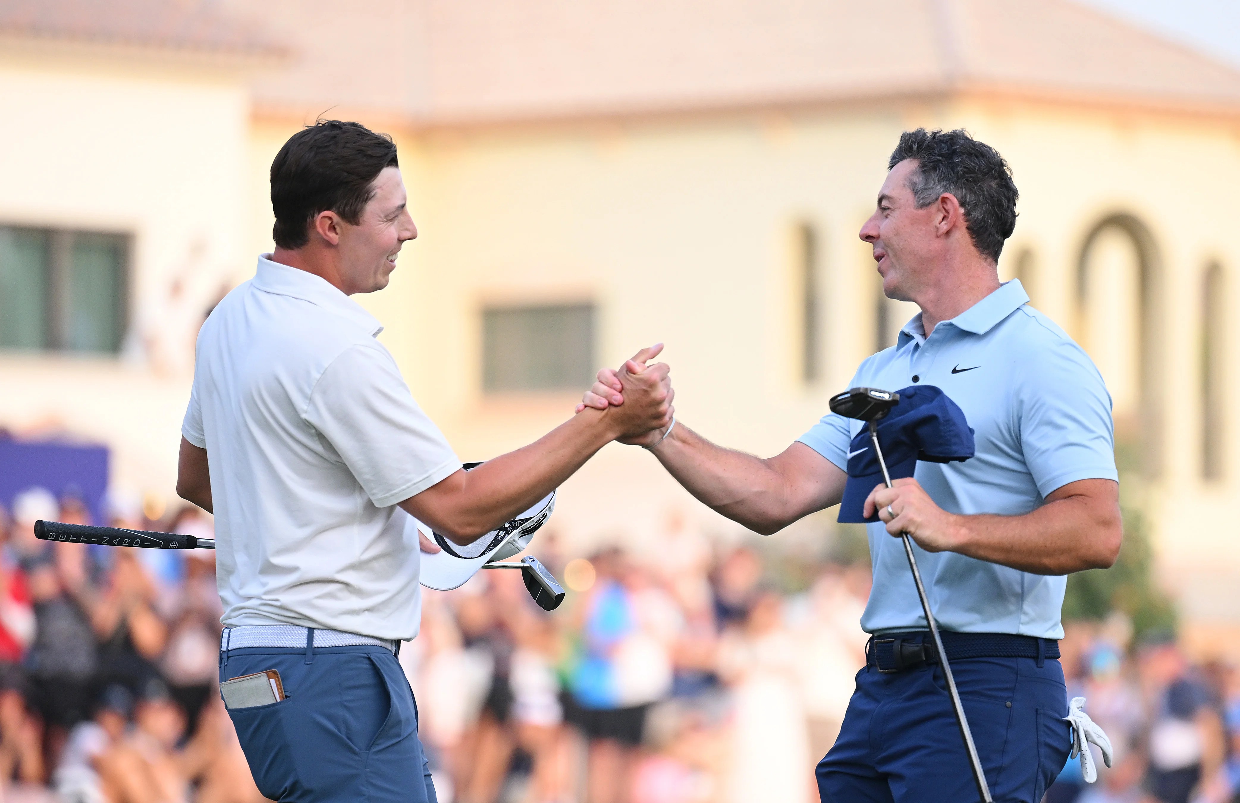 Matt Fitzpatrick defeats Rory McIlroy in DP World Tour Championship thriller