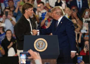 NY Giants star QB Jaxson Dart comes out as MAGA Trump supporter at Mike Lawler rally