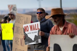 border chief defends billion dollar plan to erect barriers in national park to ward off cartel activity