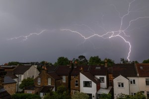Thunderstorms mapped: Where Met Office weather warning is in effect today