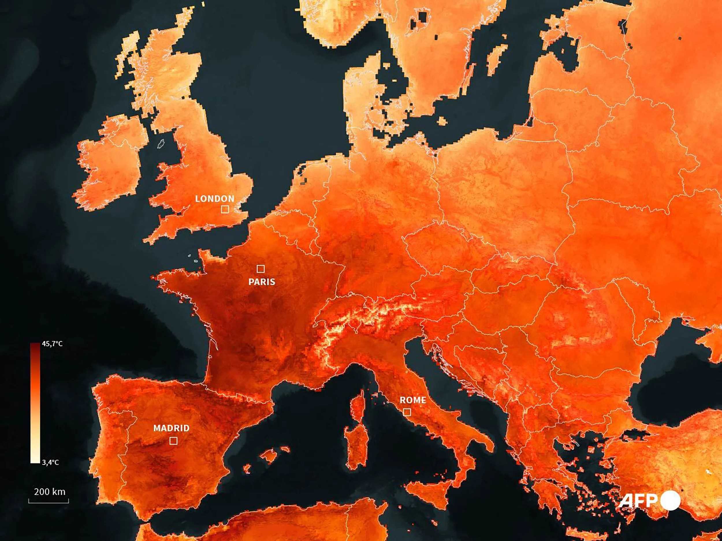 Mapped: Half of England in drought as another heat warning issued