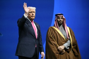 Trump says Saudi Arabia must recognise Israel for nuclear deal to go ahead as president defends ‘dangerous’ plan