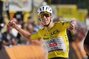 Tadej Pogacar keeps firm grim on Tour de France after thrilling Alpe d’Huez finish