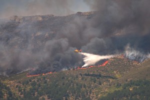 More than 200,000 evacuated in France and Spain as wildfires tear through southern Europe