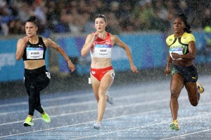Commonwealth Games: Amy Hunt forced to settle for 100m silver as England’s 40-year drought goes on