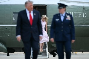 Trump’s plane-swap guests included Natalie Harp, whose brother called their relationship ‘unhealthy.’ He left Marco Rubio