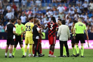 Fulham respond after fiery friendly ends with walk-off as Malaga score penalty in empty net