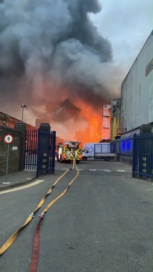 Travel chaos after fire blocks lines at London Bridge station