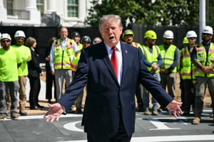 Trump unveils White House helipad as he obsesses over renovations amid Iran war: ‘I love construction’
