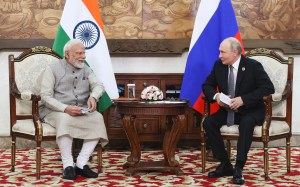Modi tells visibly tense Putin to end Ukraine war ‘for humanity’s sake’