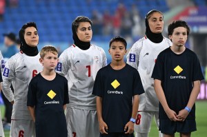 Iranian women footballers speak out on national anthem protest after claiming asylum in Australia