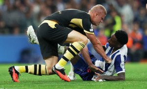 Erling Haaland accuses Porto player of grabbing his bum during heated confrontation
