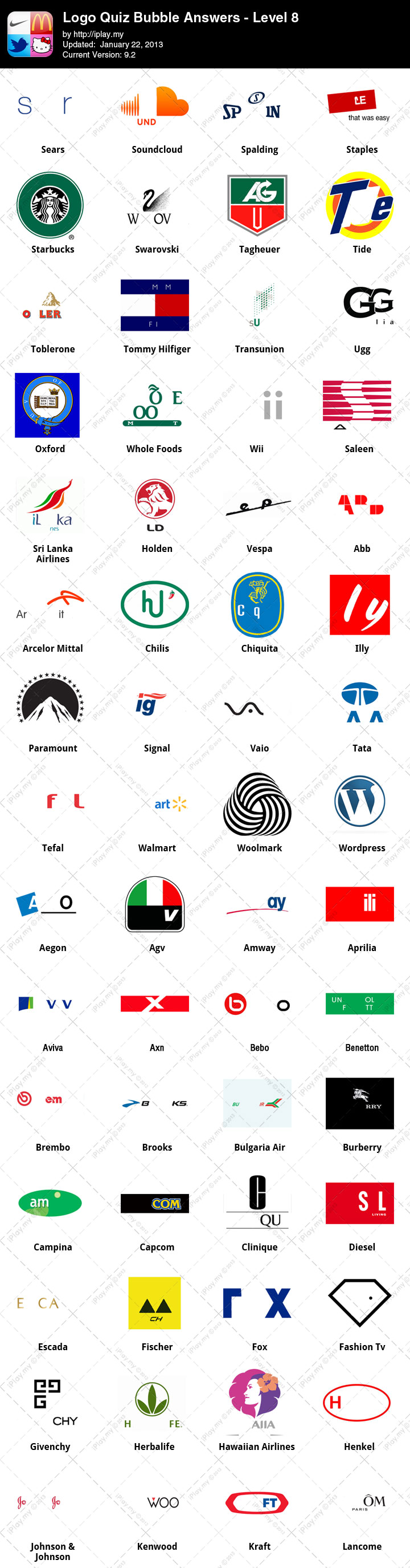 Guess the brand logo mania level 28 game solver. Kunci Jawaban Logo Quiz By Bubble Level 3 - 19+ Kunci ...
