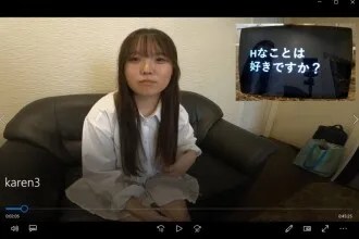 The Moment When Kaede-Chan's (19 Years Old/University Student/E Cup) Reason Melts Away. This Time, She's A Deliberate Offender, Begging F...