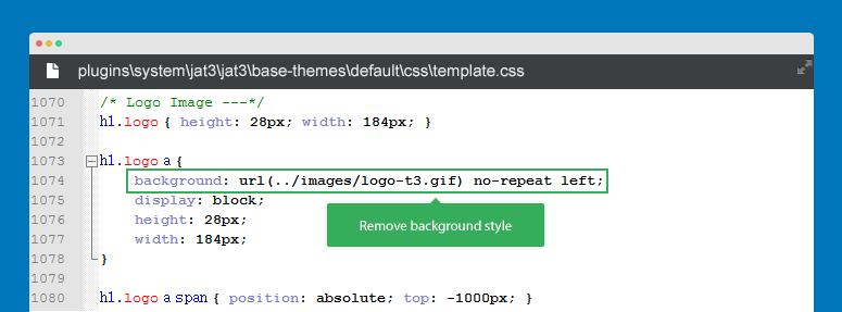 To place common formats like.jpeg,.png, and.gif, as well as.svg. How To Customize Logo Of A Joomla Template Joomlart