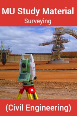 Download Mu Study Material For Surveying Civil Engineering By