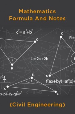 Download Mathematics Formula And Notes Civil Engineering By
