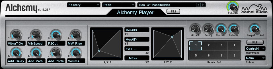 Alchemy player by camel audio