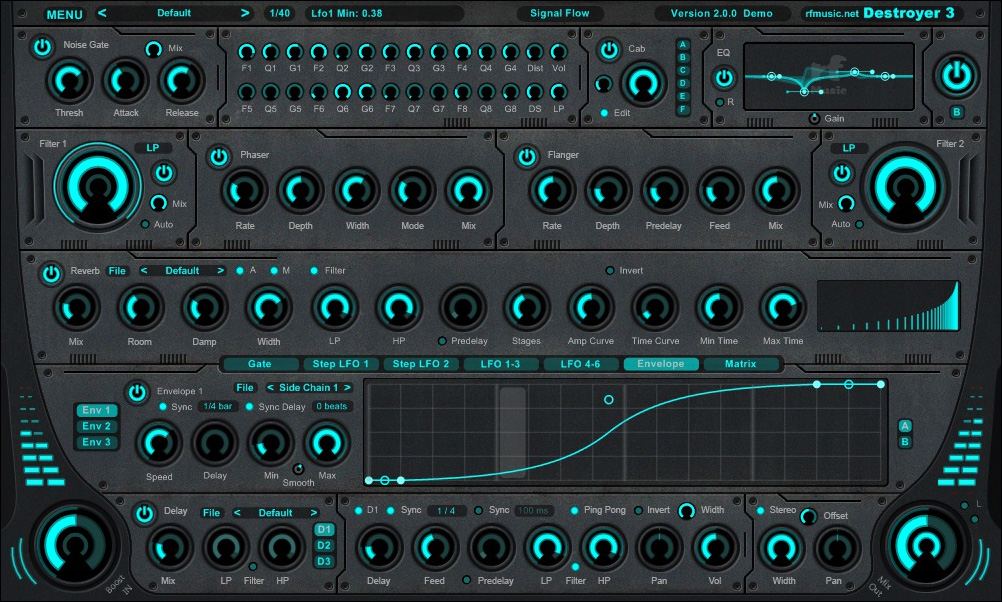Our cabinet simulator by aradaz is a virtual effect audio plugin for windows. rf Music releases Destroyer 3 - Multi-FX VST Plugin for