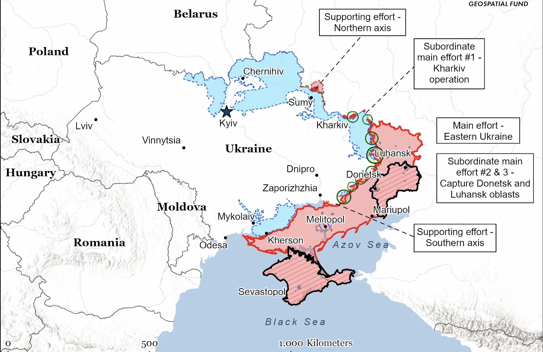 ISW Russian Offensive Campaign Assessment Map And Update December 21 