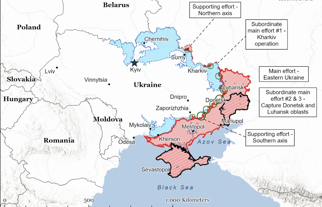 ISW Russian Offensive Campaign Assessment Map And Update March 13 2026 
