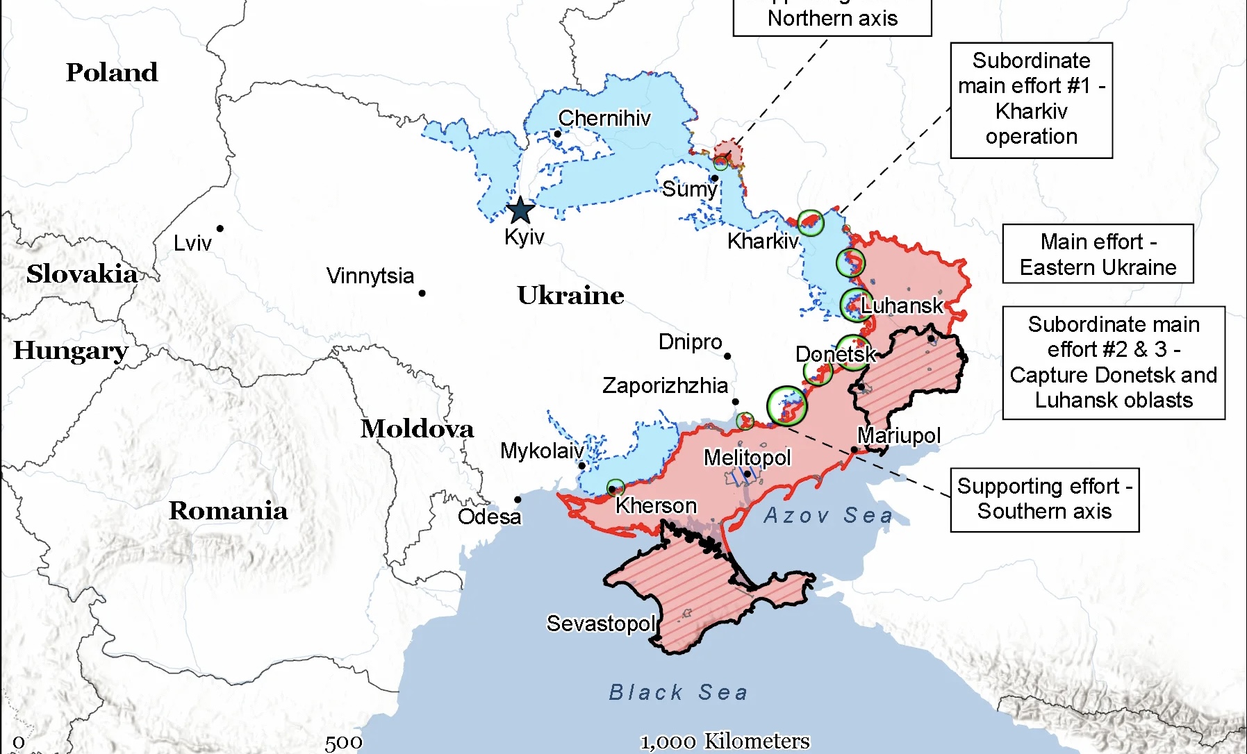 ISW Russian Offensive Campaign Assessment Map And Update February 17 