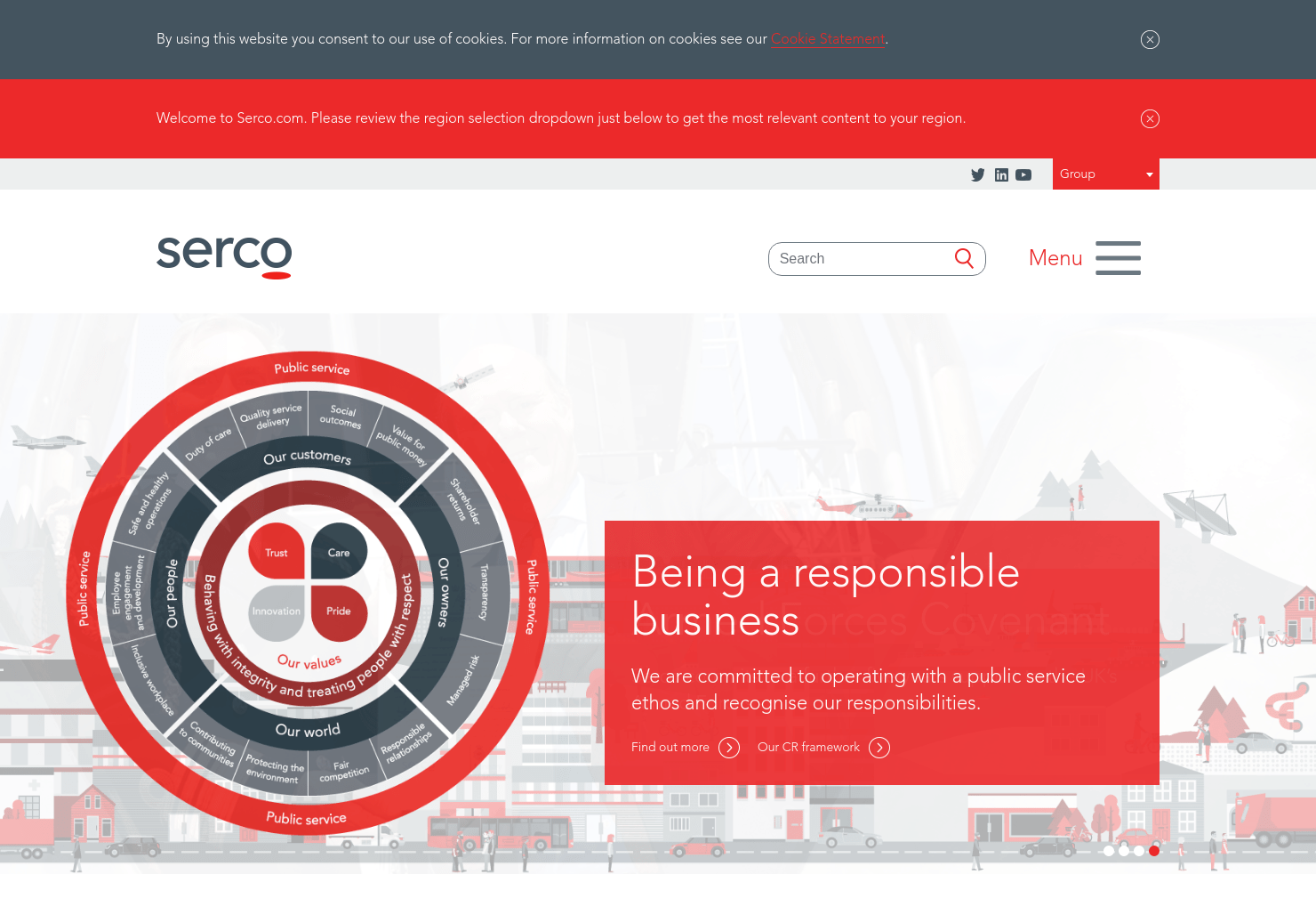 Serco share price. srp